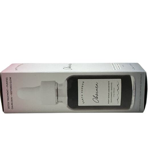 Earth Harbor Obscura Night Repair Concentrate Black Seaweed Bakuchiol 1oz New - Picture 2 of 8